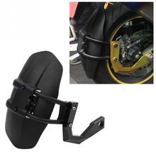 Nova motocicleta cnc de alumínio traseiro fender lama guarda capa extensor fender splash pad para kymco ak550 2017-2018 2024 - compre barato