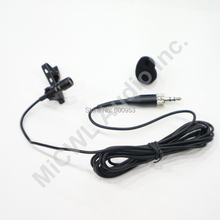 Professional Condenser Cardioid Clip Lapel Lavalier Microphone for Sennheiser Wireless BodyPack Transmitter 3.5 mm Lockable 1.8m 2024 - buy cheap