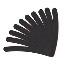 10pcs/lot Black Nail Art Styling Tools Sanding Nail File Buffer For Salon Manicure UV Gel Polisher Nail Files Polish Tool 40 2024 - buy cheap