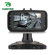 KUNFINE 2.7"FULL HD 1080P Recording Dash Cam Car DVR G-sensor Night Vision Video Recorder Wide Angle 140 2024 - buy cheap