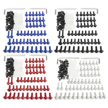 158pcs Motorcycle Fairing Bolts Kit Fastener Clips Screw For Yamaha YZF R6 1999 2000 2001 2002 2024 - buy cheap