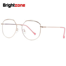 Bright Zone-gafas de protección para miopía para hombre y mujer, anteojos de Metal con bloqueo de luz azul, para juegos 2024 - compra barato