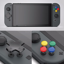 Skull & Co. D-Pad кнопочный колпачок набор рукоятка для большого пальца для Nintendo переключатель Joy-Con контроллер запасная часть аксессуары для игр 2024 - купить недорого