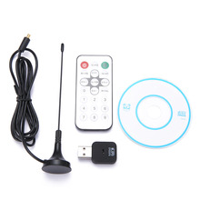 Mini Digital DVB-T USB 2.0 Mobile HDTV TV Tuner Stick Receiver+DVB-T Portable Antenna+Remote Control+Driver CD For HDTV DVD 2024 - buy cheap