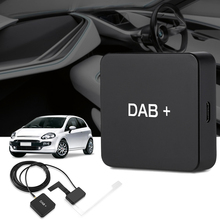 Новый DAB 004 DAB + коробка цифровой радио антенный тюнер FM передача USB питание для автомобиля Радио Android 5,1 и выше Новый 2024 - купить недорого