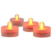 12pcs Multicolor Waterproof Submersible LED Tealight Candle Lights with Battery Included for Wedding Party Christmas Decorations 2024 - buy cheap