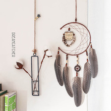 New nordic-style owl dreamcatcher interior decoration decoration bedroom pendant dreamcatcher gift valentine sister gift 2024 - buy cheap