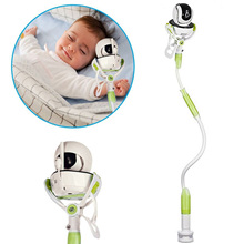 Besegad universal 85cm flexível monitor de vídeo do bebê câmera montagem suporte phoen prateleira para casa berçário berços verde 2024 - compre barato