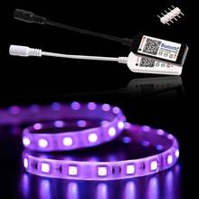 1pc Bluetooth LED Controller 4-Way 5-Pin Head Lights String Music Lighting Controller DC 5-24V For RGB LED Strip 2024 - buy cheap