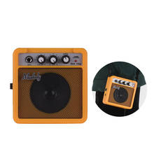Muslady 5W Guitar Amplifier Guitar Amp Speaker with 3.5mm & 6.35mm Inputs 1/4 Inch Output Volume Tone Adjustment Overdrive 2024 - buy cheap