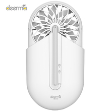 Deerma Portable Handheld Fan With Aromatherapy Box Design Two Gears To Choose Mosquito Repellent And Deodorant Fan 2024 - buy cheap