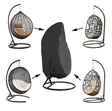 2019 Solid Convenient Outdoor Patio Hanging Chair Cover Wicker Egg Swing Chair Covers Heavy Duty Water 2024 - buy cheap