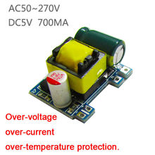 Mini convertidor de AC-DC, CA 110V 120V 220V 230V a 5V 700MA 3,5 W, Módulo del interruptor aislado de la fuente de alimentación 2024 - compra barato