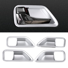 Manija de puerta Interior de coche, moldura de cubierta decorativa para Suzuki Vitara 2016, 2017, 2018, cromo plateado, 4 piezas 2024 - compra barato