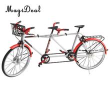 1:10 Scale Mini Alloy Diecast Racing Tandem Bike Model Bicycle Toy for Home Office Desk Decoration Collection 2024 - buy cheap