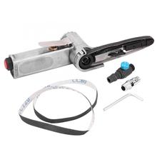 10mm Belt Sander ixadeira Air Angle Grinding Machine with Sanding Belts for Air Compressor Sanding Pneumatic Tool Set 2024 - buy cheap