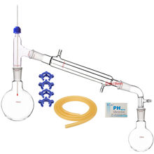 500ml,24/40,Glass Distillation Apparatus,New Chemistry Lab Glassware Kit 2024 - buy cheap