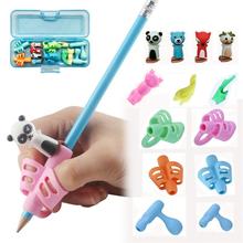 Two-finger Tightening Device Writing Correction Tool Writing Pen Writing Pen Learning Silicone Baby Children Stationery Gift Set 2024 - buy cheap