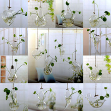 Wall Hanging Light Bulb GlassVase Flower Plant Terrarium Container Home Decor 2024 - buy cheap