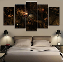 Home Decor Poster HD Pictures Prints Canvas 5 Piece Modular metro exodus Game Living Room Art Decorative Painting Framed 2024 - buy cheap