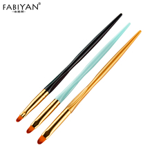 Nail Art Liner Brush Round Pen Drawing Painting Tips Clean Builder Acrylic UV Gel Polish Extension Design Tool Manicure 3Pcs/set 2024 - buy cheap