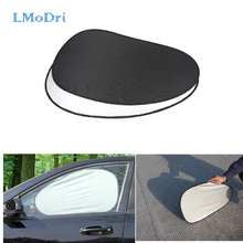 Lmodri capa para janela lateral do carro, proteção dobrável para-brisa e para-brisa automático, bloco de proteção solar 2024 - compre barato