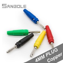 4mm Banana Plug Pure Copper 20A Electrical Seven Needle Avoid Welding Red/Yellow/Blue/Green/Black (10PCS) 2024 - buy cheap