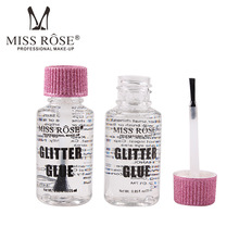 MISS ROSE-pegamento brillante para ojos y labios, 25ML, para cara, cuerpo, Festival, brillo, pegamento especial de alto brillo, TSLM1 2024 - compra barato