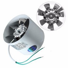 2800R/мин Канальные Booster вентиляционный вентилятор металлический 220V 20 Вт 4 дюймов Встроенный воздуховод вентилятора выхлопной вентиляционный канал комплектующие для потолочного вентилятора 10x7,5 см 2024 - купить недорого