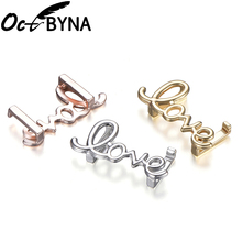 Octbyna Fashion Hollow Love Slide Charms Pandora Bracelet For Women&Man Mesh Bracelets DIY Accessories Making Dropshipping 2024 - buy cheap