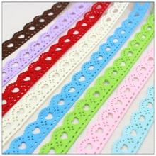 1572979 , 8 color mix hot 16mm hollow flowers solid Grosgrain ribbon, DIY handmade materials,Clothing accessories,Gift Wrapping 2024 - buy cheap