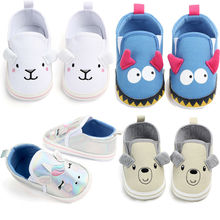 Calçados prewalker para bebês recém-nascidos, meninos e meninas, sapatos de berço casuais com sola macia 2024 - compre barato