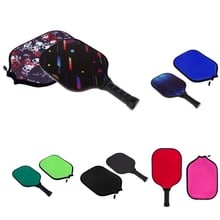 Indoor Outdoor Multi-color Performance Carbon Fiber Competition Pickleball Paddle Racket & Protector Cover Sleeve 2024 - buy cheap