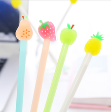 Ellen Brook 1 Piece Korean Stationery Cute Freshness Kawaii Fruit Pen Advertising Creative School Office Supplies Gel Pens Gift 2024 - buy cheap