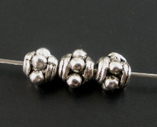 DoreenBeads-Cuentas espaciadoras de estrella de mar de color plata antigua, 300 Uds., 3x3mm (B02237), yiwu 2024 - compra barato