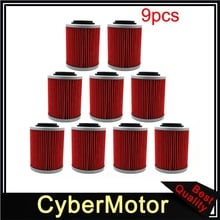 9x Oil Filter For CAN-AM APRILIA 650 STARK BOMBARDIER DS650 SKI DOO V-800 2024 - buy cheap