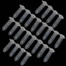 100Pcs 2ML Micro Centrifuge Tube Test Tubing Vial Clear Plastic Vials Container Snap Cap For Laboratory Sample Specimen Supplies 2024 - buy cheap