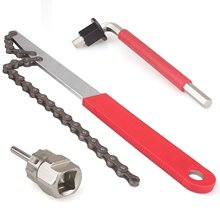 Bike Cassette Removal Tool with Chain whip and Auxiliary Wrench Bicycle Sprocket Removal Tools Sprocket Remover tool sets 2024 - buy cheap