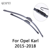 QZAPXY Wipers Blade For Opel Karl from 2015 2016 2017 2018 Windscreen wiper Wholesale Car Accessories 2024 - buy cheap