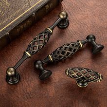 2 pcs Vintage Birdcage Door Handle Antique Furniture Knobs and Handles for Kitchen Cabinets Vintage Closet Handle Drawer Pull 2024 - buy cheap