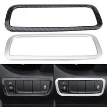 Car Headlight Headlamp Switch Panel Decorative Cover Trim Frame for Hyundai Encino Kauai Kona 2017 2018 2019 2020 SUV Carstyling 2024 - buy cheap