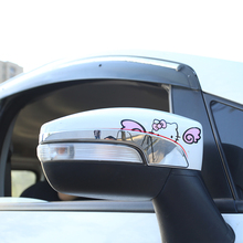 UMA Pequena Mudança Car Styling Espelho Retrovisor Guarnição Espelho Retrovisor Adesivo de Proteção para Ford Ecosport 2012-2016 Acessórios 2024 - compre barato