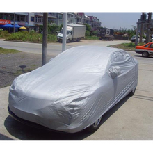 Universal Full Car Covers Snow Ice Rain Dust Wind Sun UV Rain Shade Cover Silver Size S-XXL Automoblies Outdoor Protector 2024 - buy cheap