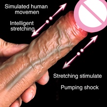 Realistic Heating Dildo Vibrator Sex Toys for Adult Men Women Gay Silicone Cock Vibrating Penis Anal Stimulator Vagina Massager 2024 - buy cheap