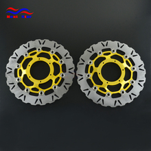 Disco de freio para motocicleta, discos de 320mm flutuantes para honda cbr1000rr cbr 1000rr 2006 2007 vtr sp1 sp2 rc51 sc45 1000cc 2024 - compre barato