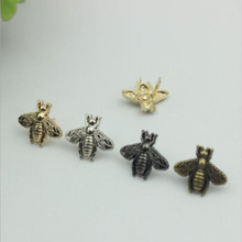 10pcs/lot luggage bag hardware accessories diy metal Little bee decorated buckle shoe ornament adornment hardware accessories 2024 - buy cheap