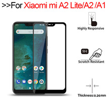 Tempered Glass for xiaomi mi A2 Lite glass screen protector case on For Xiaomi Mi A 1 2 6 x 1a 2a A2lite a1 a2 glas Protect Film 2024 - buy cheap