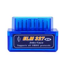 Super Mini Elm327 Bluetooth OBD2 V1.5 Elm 327 V 1.5 OBD 2 Car Diagnostic-Tool Scanner Elm-327 OBDII Adapter Auto Diagnostic Tool 2024 - buy cheap
