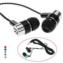 Bass Stereo In-Ear Earphone Wired earphone Earbud Metal Headset for Phone PC earphone fpr Phone PC 2024 - buy cheap