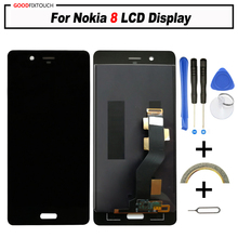 Pantalla LCD táctil para Nokia 8, repuesto de montaje de digitalizador, 2560x1440, 5." 2024 - compra barato